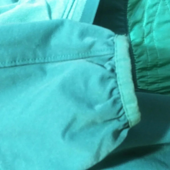 REI Mont Range Quilted Pimaloft Hooded Jacket Turquoise Mint - Picture 5 of 6